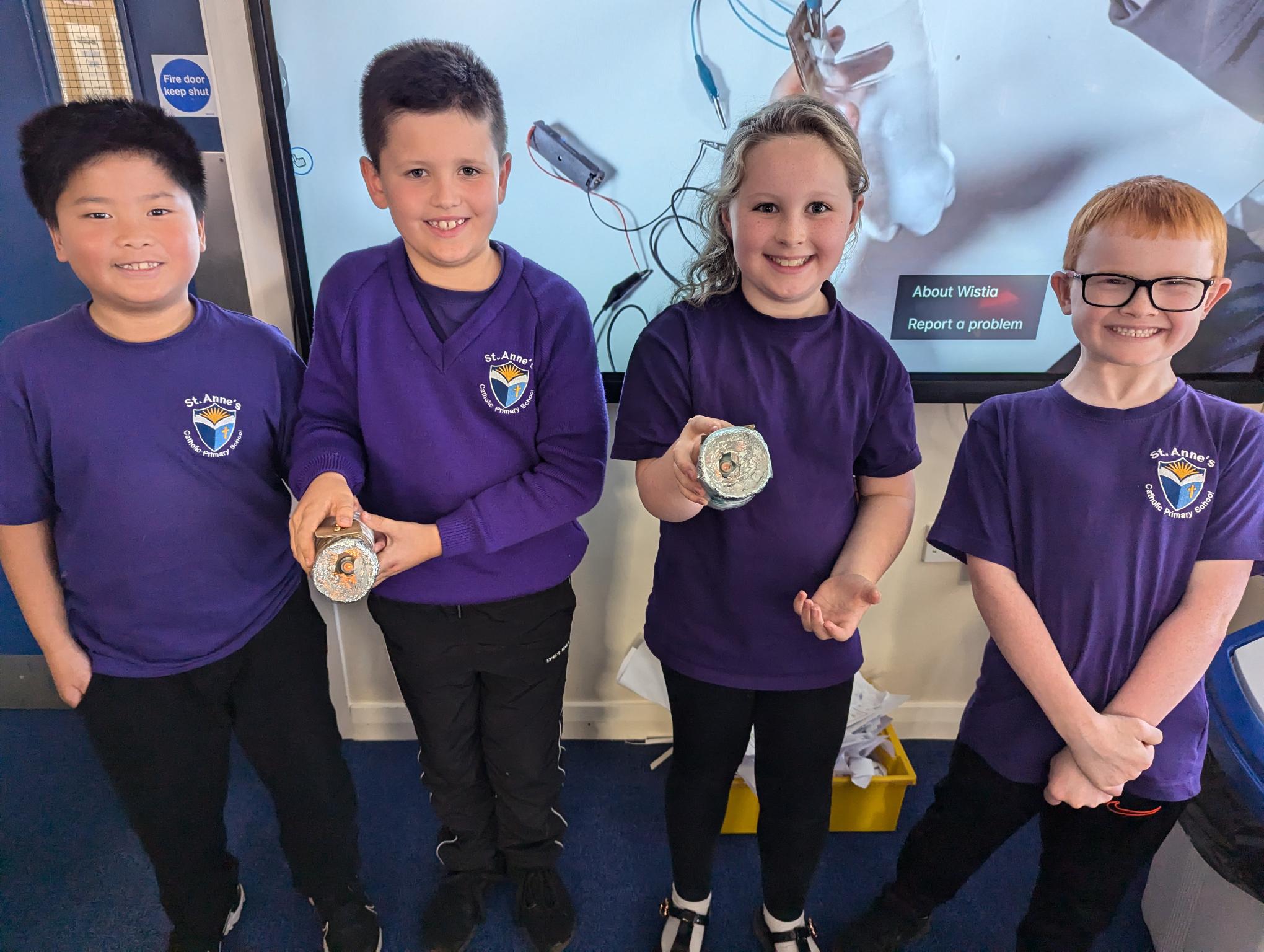 Year 4 – Assembling Torches