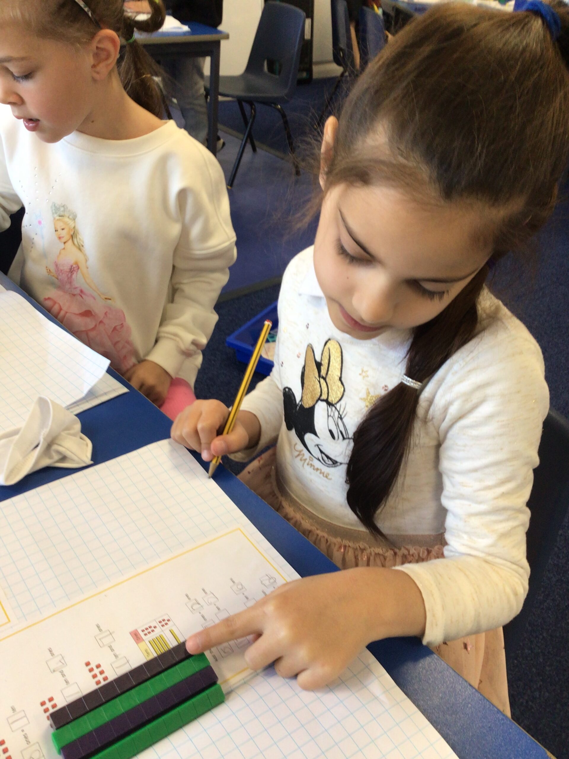 Adding 2 two-digit numbers